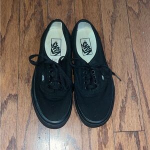 Vans Classic Black Canvas Sneakers